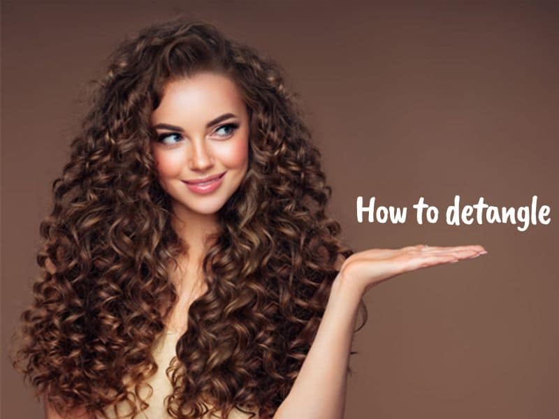 Tangling synthetic hair is not that difficult. Check it out!