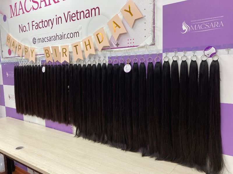 Macsara Hair - high-quality feather weft hair extensions