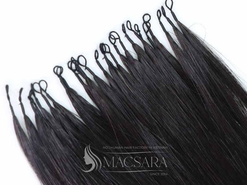 What are feather weft hair extensions?