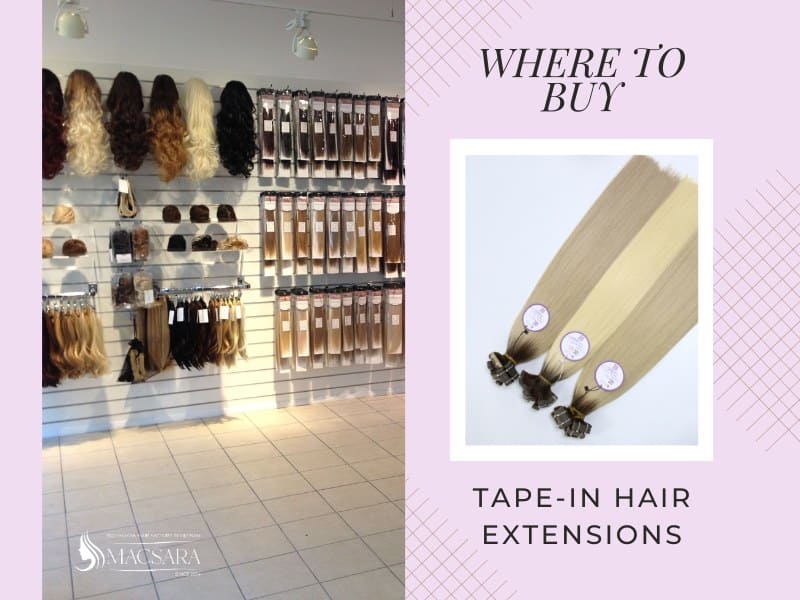 Opt for a hair supplier that offers a wide range of tape-in hair