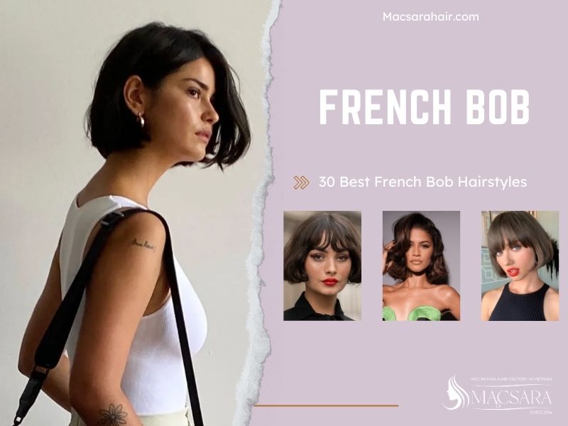 30 Best French Bob Hairstyles For 2024