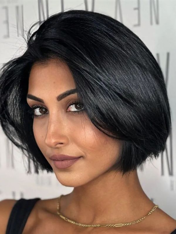 A short bob is a classic hairstyle that has remained popular through decades