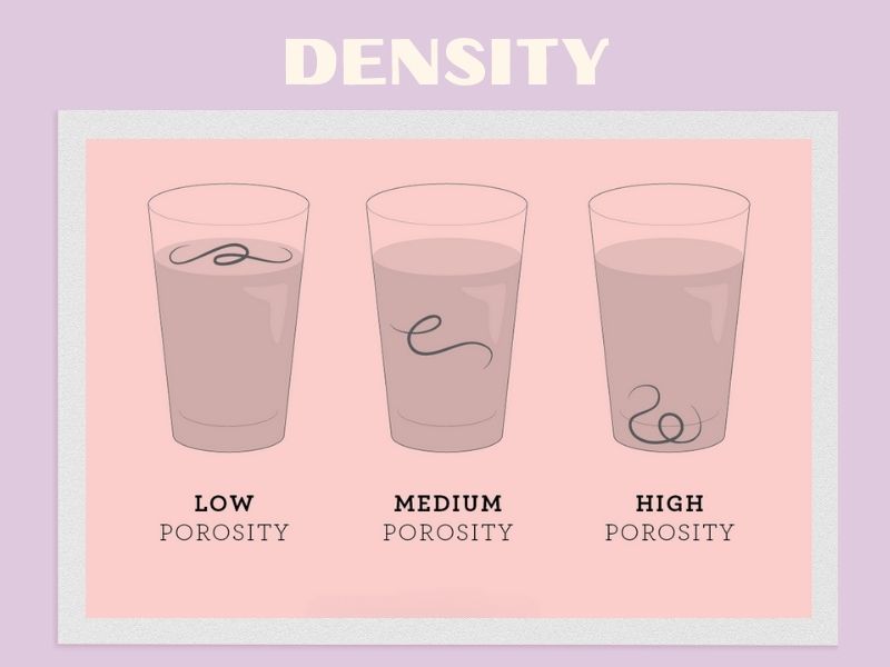 Porosity is a term that describes how well your hair can absorb and hold moisture