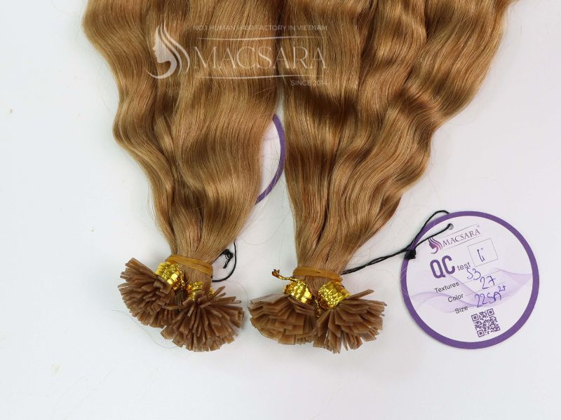 12 inch keratin tip hair extensions