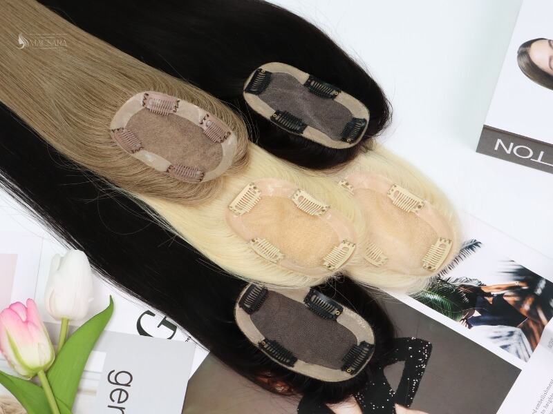 Hair toppers are hairpieces designed to cover thinning areas