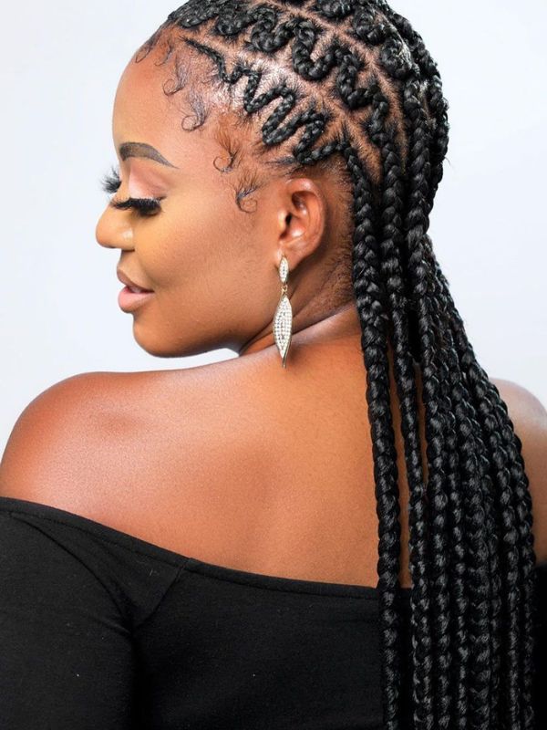 Zigzag Cornrows