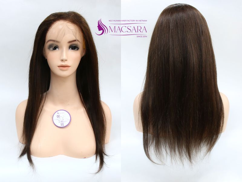 18 inch human hair wig