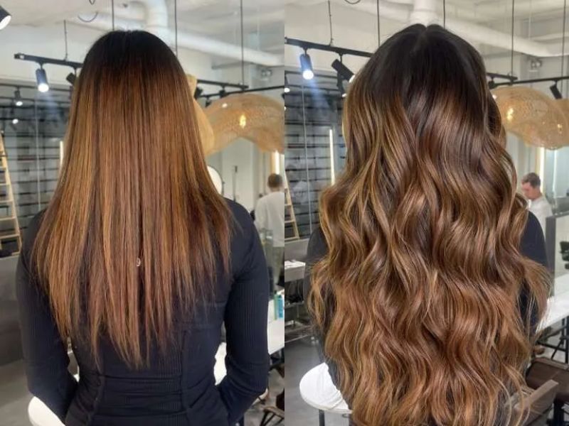 24 inch hair length before - after