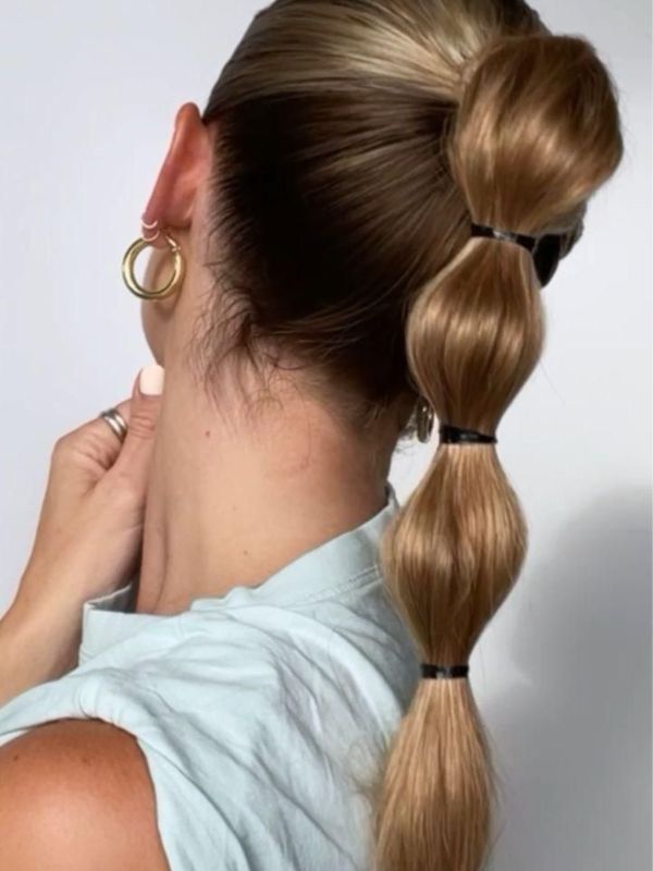 Bubble ponytail