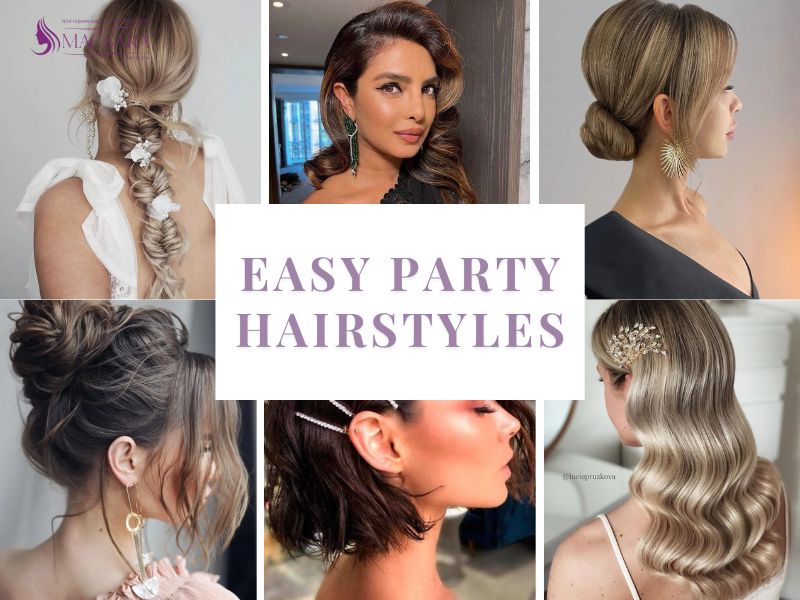 Hairstyle For Party: 12 Easy Party Hairstyles To Turn Heads