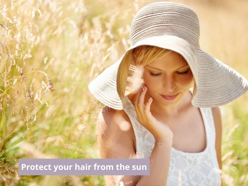 Protect your hair from the sun