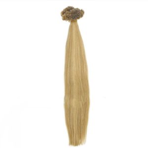 Light Blonde Straight V-Tip 120 Hair Extensions