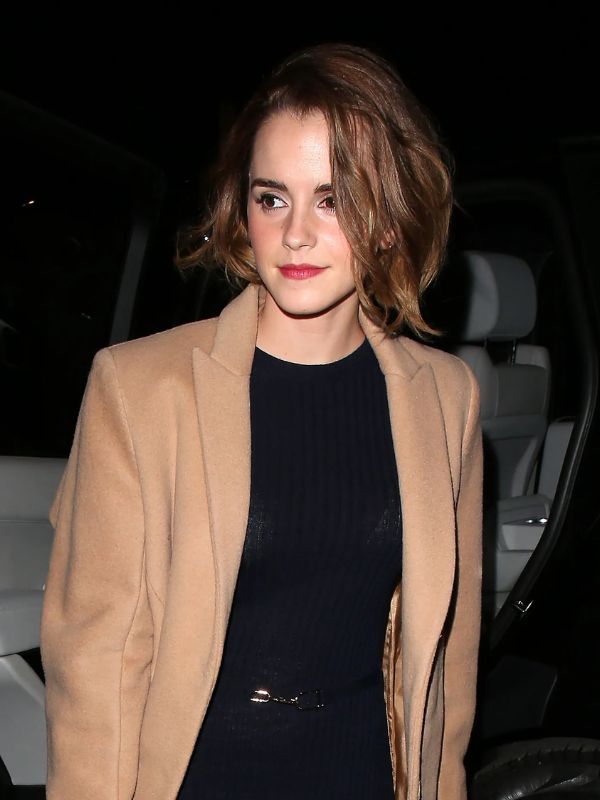 Emma Watson Asymmetrical Bob