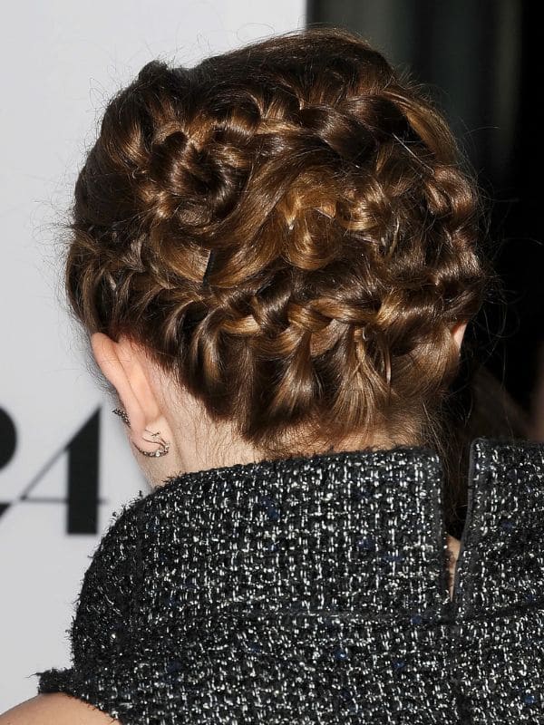 Emma Watson Braided Hairstyle