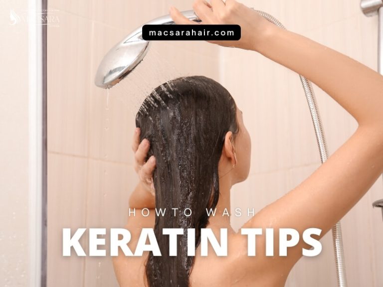 How to wash keratin tip hair extensions