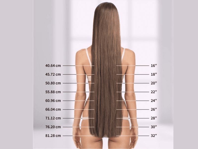 Length 32 inch hair