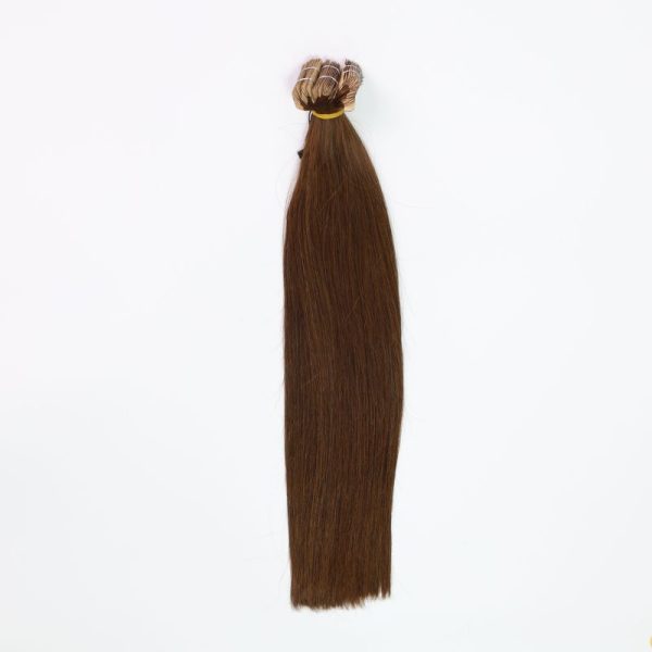 Straight Dark Brown Invisible Tape-in Hair Extensions