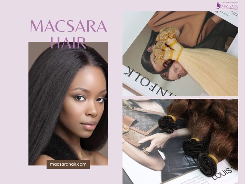 Macsara Hair offers a diverse range of textures and lengths to suit any style.