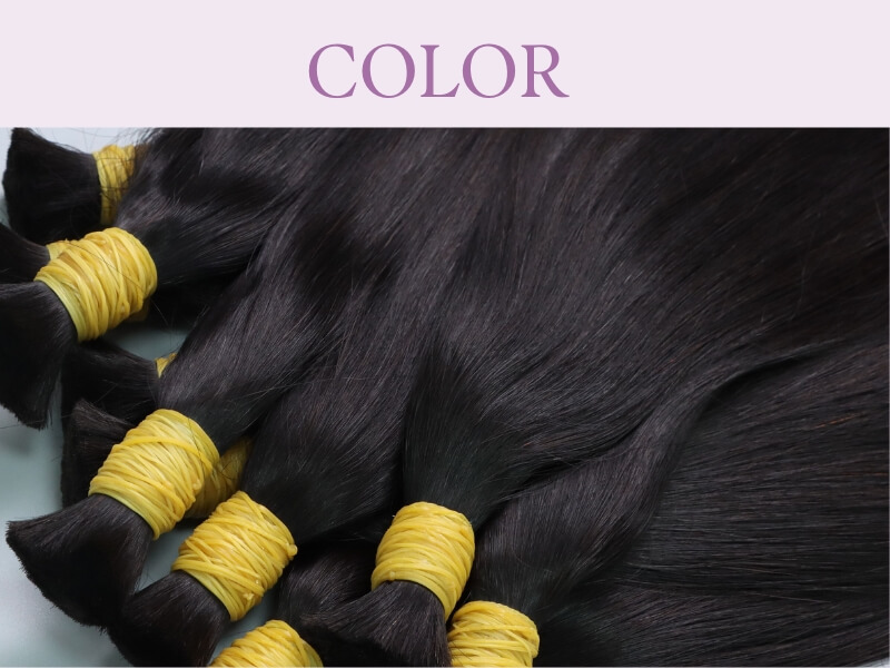 One of the most striking similarities between Vietnamese and Indian hair lies in their color