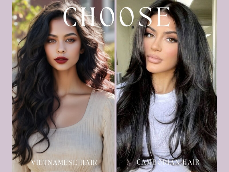 Vietnamese hair is a more accessible source, offering competitive pricing and high quality