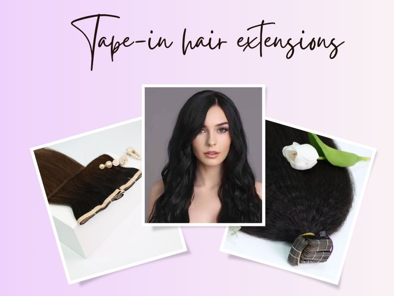 Tape-in hair extensions