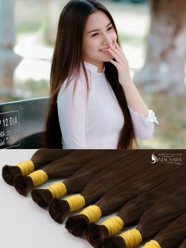 Macsara Hair stands out for providing authentic hair sourced directly from Vietnam