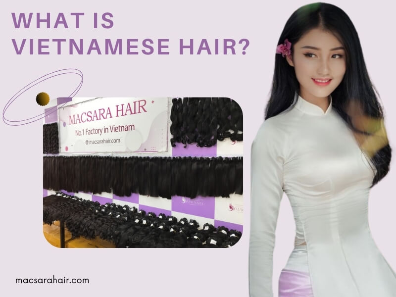 Vietnamese hair extension is known for its silky texture, strength, and natural shine