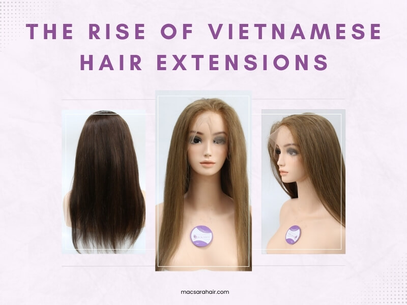 Vietnamese human hair wigs are highly popular in the global hair industry