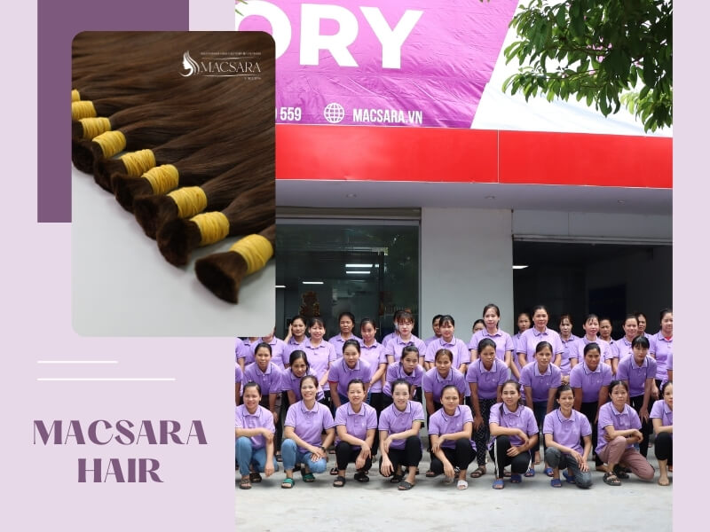 Macsara Hair is one of the largest Vietnam hair suppliers