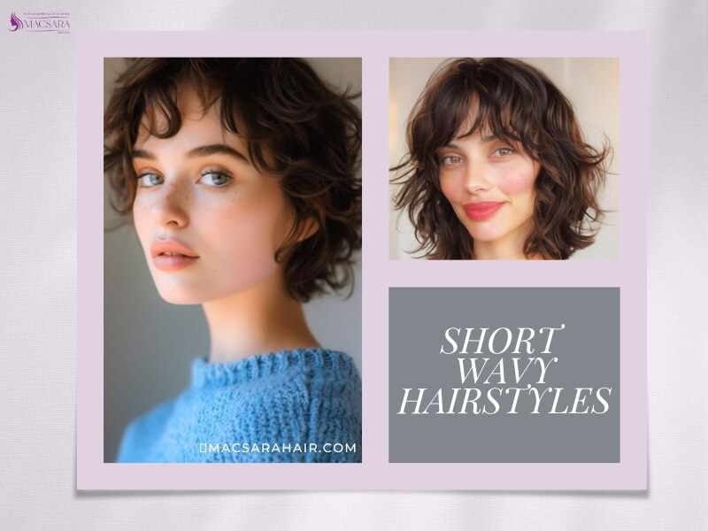 Trending Short Wavy Hairstyles for Women