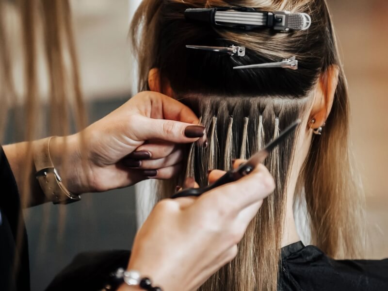 The cost of maintenance depends on salon rates and individual needs