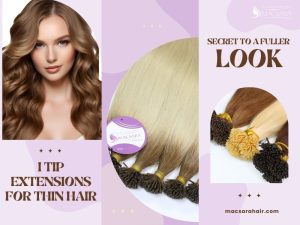 Tip Extensions for Thin Hair