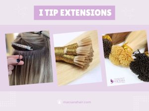 I Tip Extensions On Short Hair