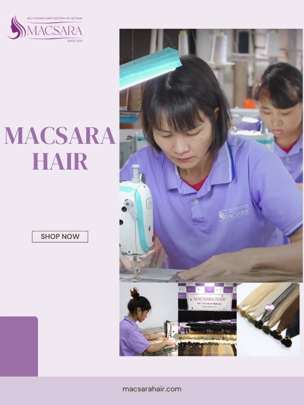 Macsara Hair offers a range of high-quality I-tip extensions